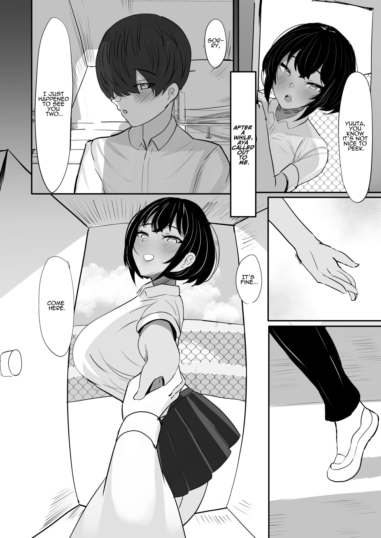 Hentai Manga Comic-My Boyish Longtime Friend Who Is The Swimming Club Captain Is Addicted To My Dick-Read-25